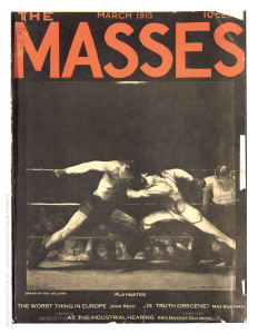 This issue of Max Eastman's The Masses features a cover by George Bellows.